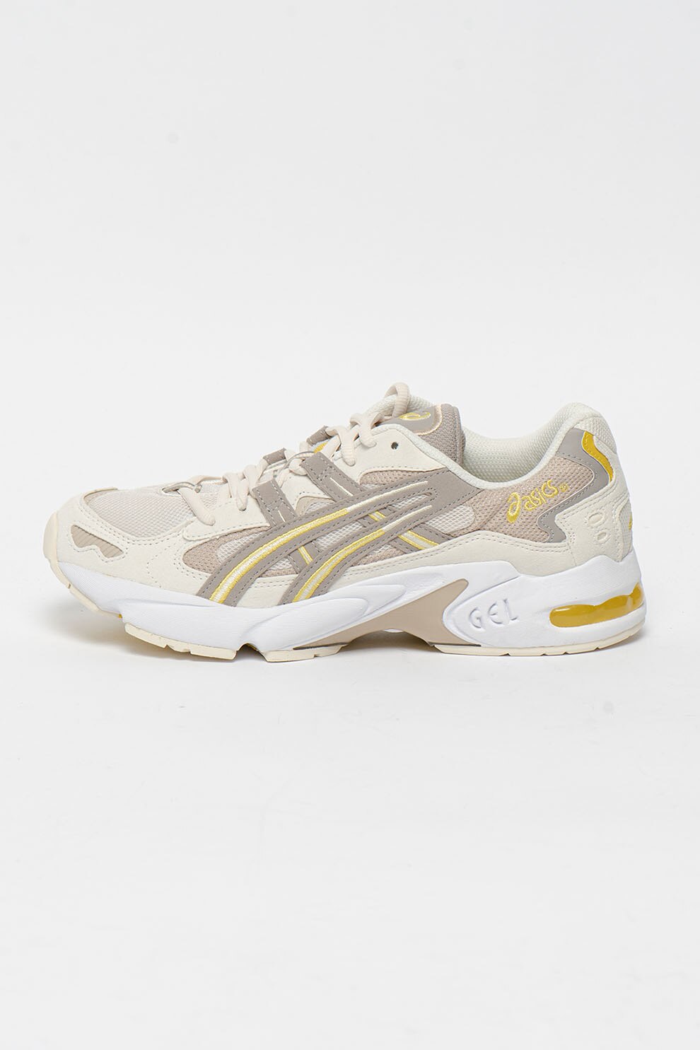Asics, Pantofi sport cu insertii de piele intoarsa sintetica Gel Kayano 5